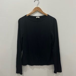 CG long sleeve black top